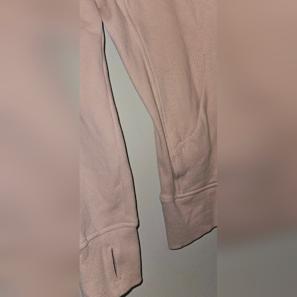 Lululemon Scuba Full-Zip Hoodie In Light Pink - Picture 3 of 5